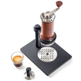 ARAM | Espresso Maker + Steel Support | Reddish